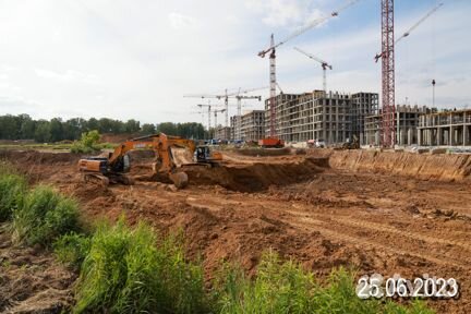 Ход строительства ЖР «Дзен-кварт�алы» 3 квартал 2023