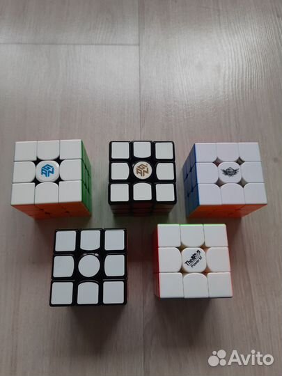Кубик рубика QiYi, Gan, Moyu