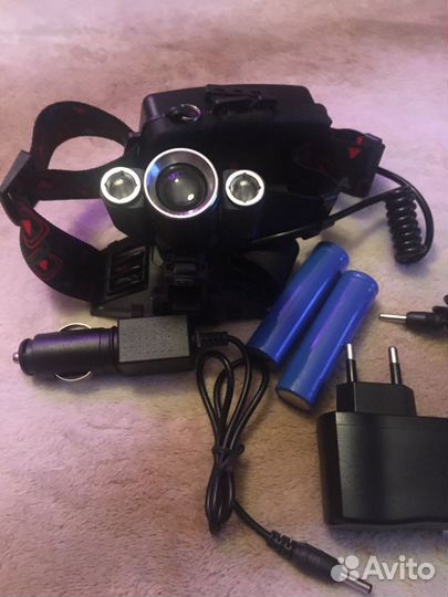 Налобный фонарь W602