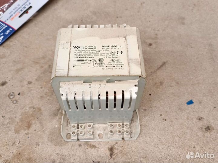 Дросель (пра) днат/мгл 400