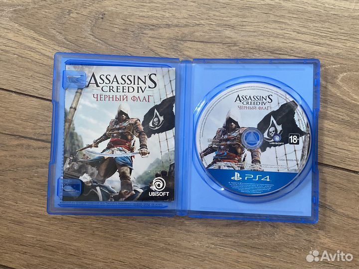 Игрa для приставок ps4 (Assassins creed 4)