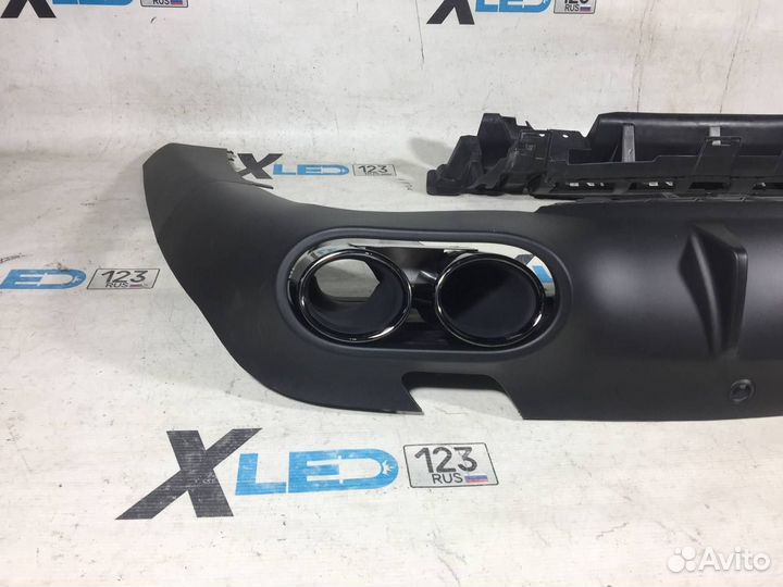 Диффузор с насадками Mercedes W257 CLS AMG 53