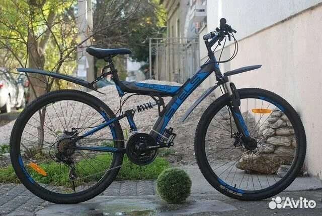 Новый скоростной велосипед с двумя амортизаторами