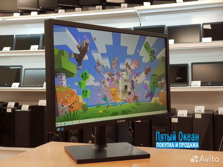 23.6'' Монитор Samsung LS24C450B. FHD. Гарантия