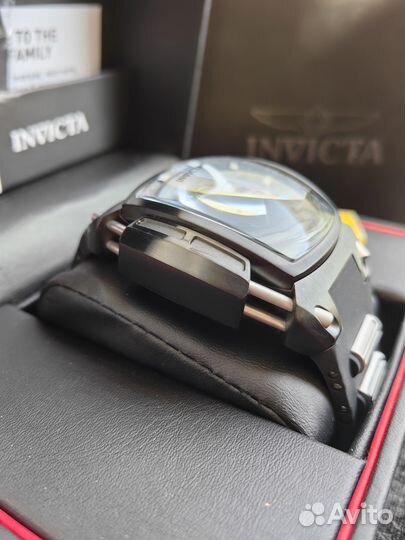 Чёрные Часы с Черепом Invicta Marvel Мужские Новые