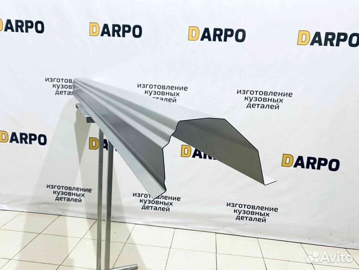 Пороги для Chevrolet Lanos 2002-2010 (T100)