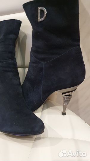 Ботильоны женские 38 размер натуральная кожа