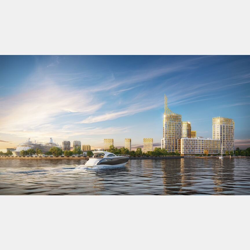 2-к. квартира, 62,8 м², 7/19 эт.