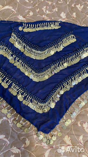 Платок для восточных танцев 3 шт