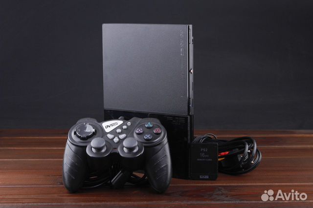 Консоль Sony Playstation 2 Slim 90008 FunTuna
