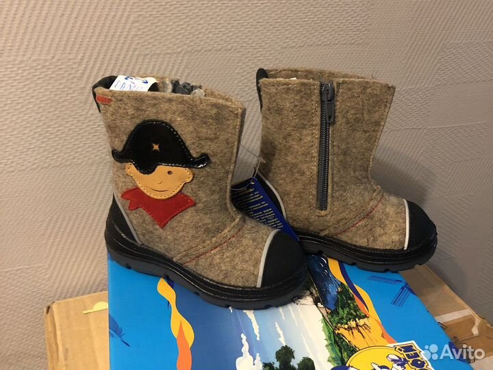 Валенки Котофей 24 размер 15 см