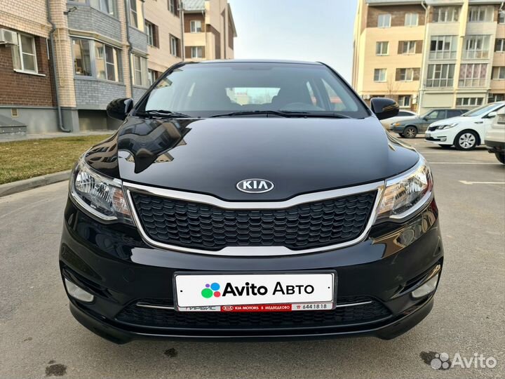 Kia Rio 1.6 МТ, 2016, 33 117 км