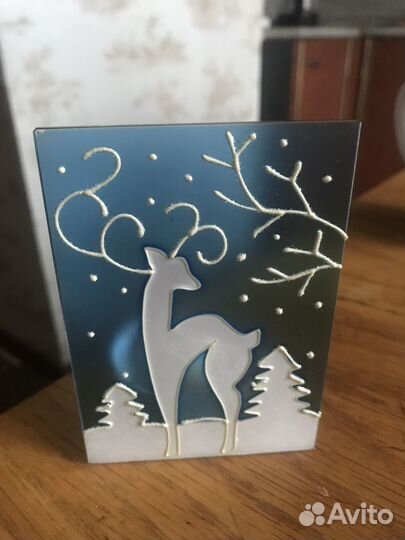 Новогодний подсвечник