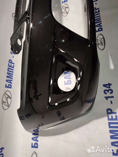 Бампер передний Лада Гранта Черная пантера 672