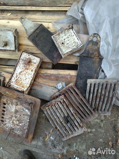 Дверцы,задвижка,колосники для печки