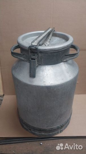 Бидон алюминиевый СССР 40 л