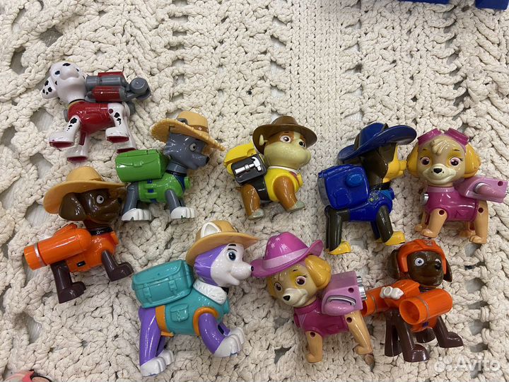 Игрушки щенячий патруль