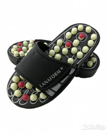 Рефлекторные массажные тапочки 37-38-39