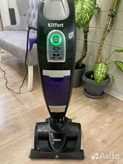 Вертикальный паровой пылесос kitfort 535