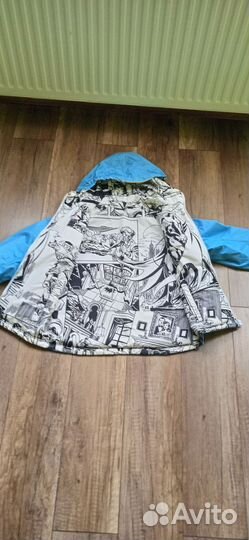 Горнолыжная куртка детская двухсторонняя