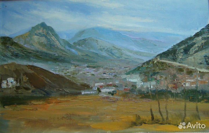 Этюды маслом на холсте