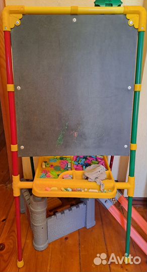 Доска для рисования маркером и мелом