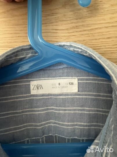 Рубашка для мальчика zara 128