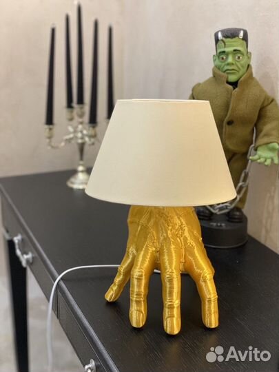 Лампа, светильник вещь Семейка Адамс / Wednesday