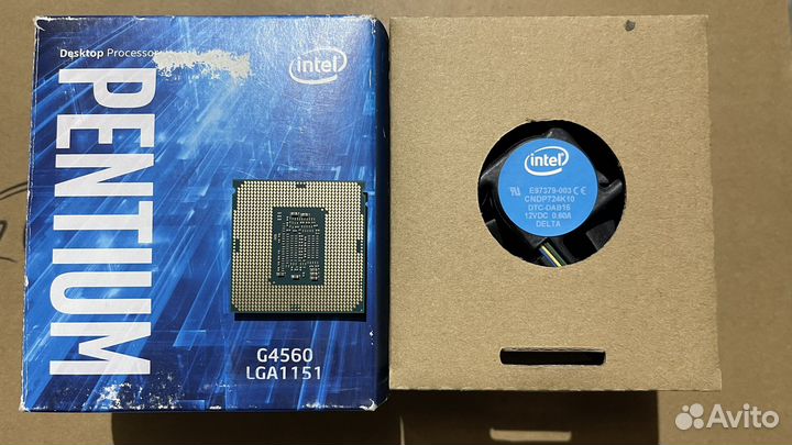 Процессор Intel Pentium G4560 box LGA 1151