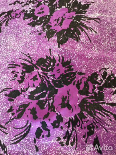 Ткань креп-сатин шёлковый, натуральный, отрез