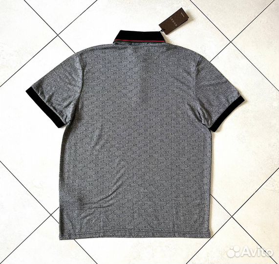 Поло Gucci футболка Великан 4XL,5 XL