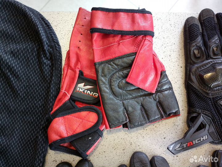 Мото перчатки taichi, Сумка на бак givi и другое