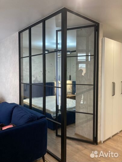 Перегородка из стекла