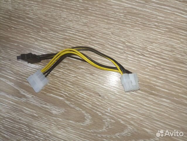 Переходник для видеокарты на 8 пинов купить в Ижевске | Электроника | Авито
