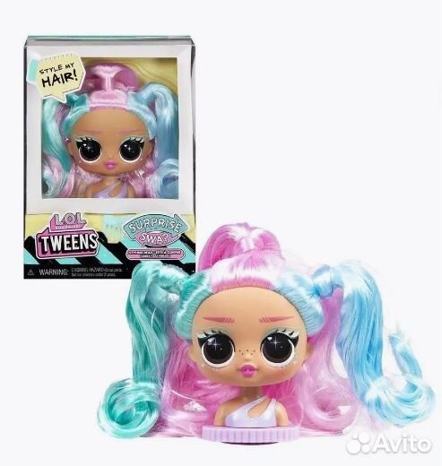 Головы для кукол LOL tweens (15 см)