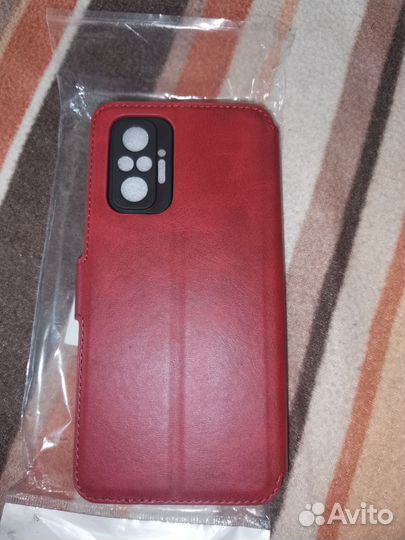 Чехол для Redmi note 10 pro красный