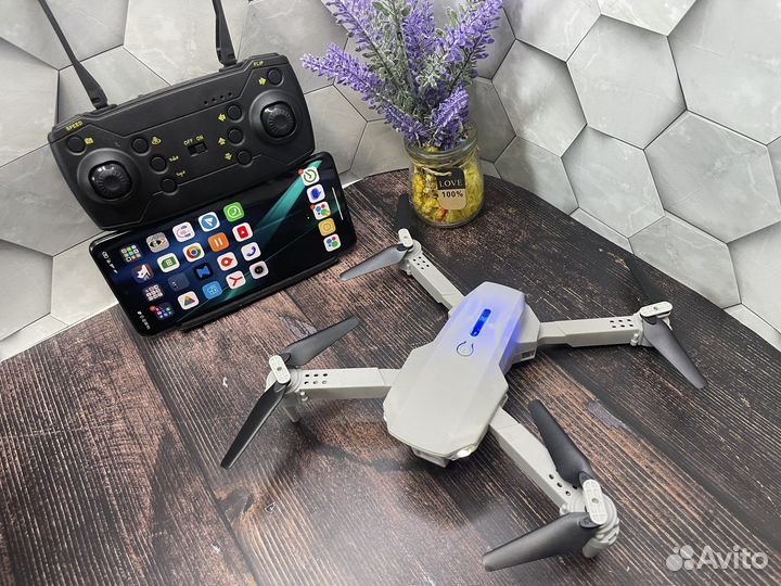 Квадрокоптер сэлфи дрон с 2мя камероми