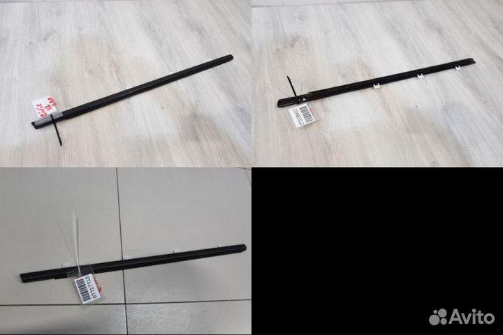 Молдинг стекла задней правой двери Honda Civic 5D 2011-2016