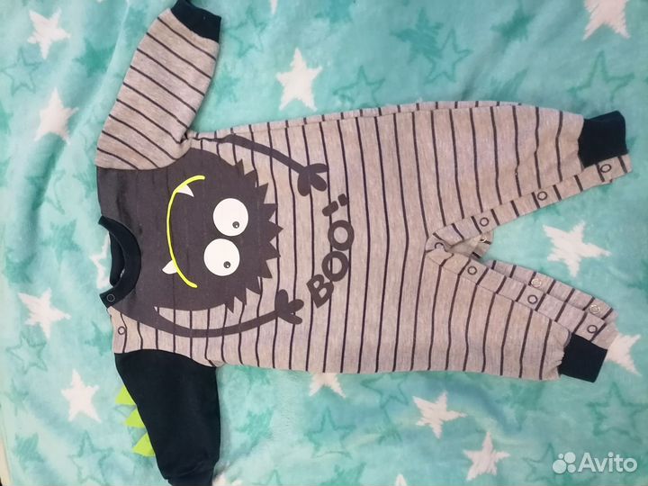 Нательный комбинезон 62