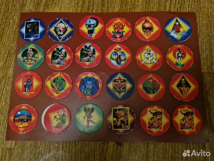 Фишки (сотки) red monsters