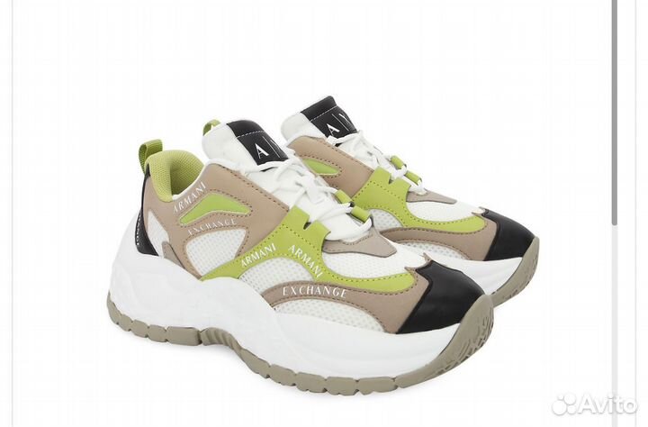Кроссовки женские armani exchange