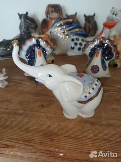 Слоник фарфор на счастье