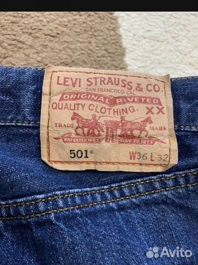 Джинсы levis 501