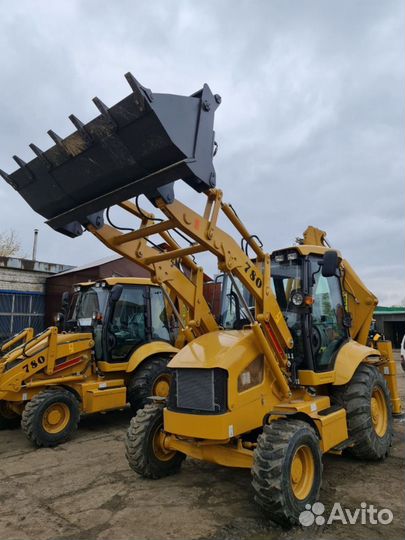 Экскаватор-погрузчик Leist Gross LG780, 2023