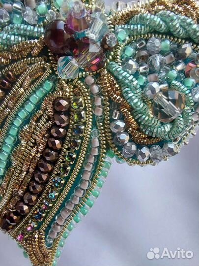 Брошь ручной работы