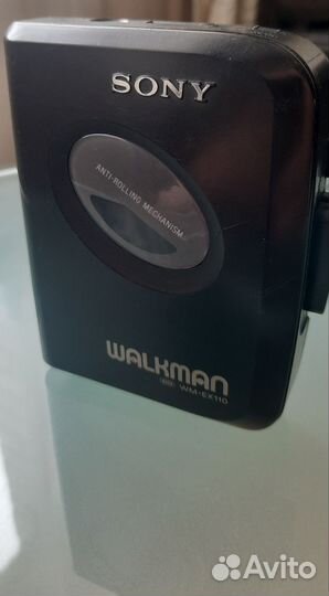 Кассетный плеер sony walkman wm ex110