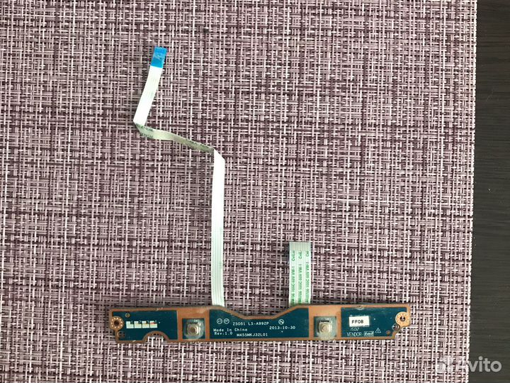 Тачпад для ноутбука, кнопка мыши, ZSO51 LS-A992P