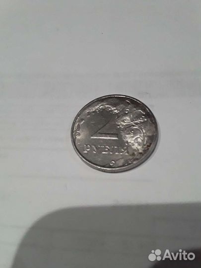 Монета 2016 года с браком