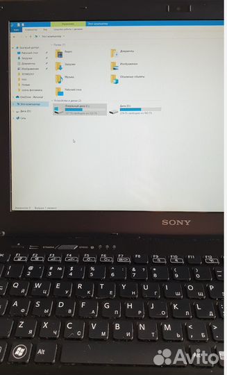 Ноутбук Sony vaio i5