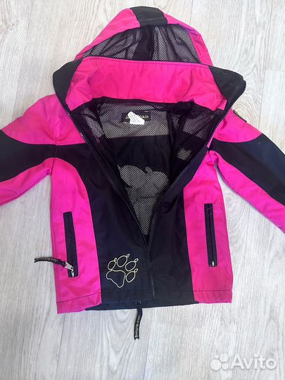 Куртка для девочки jack wolfskin